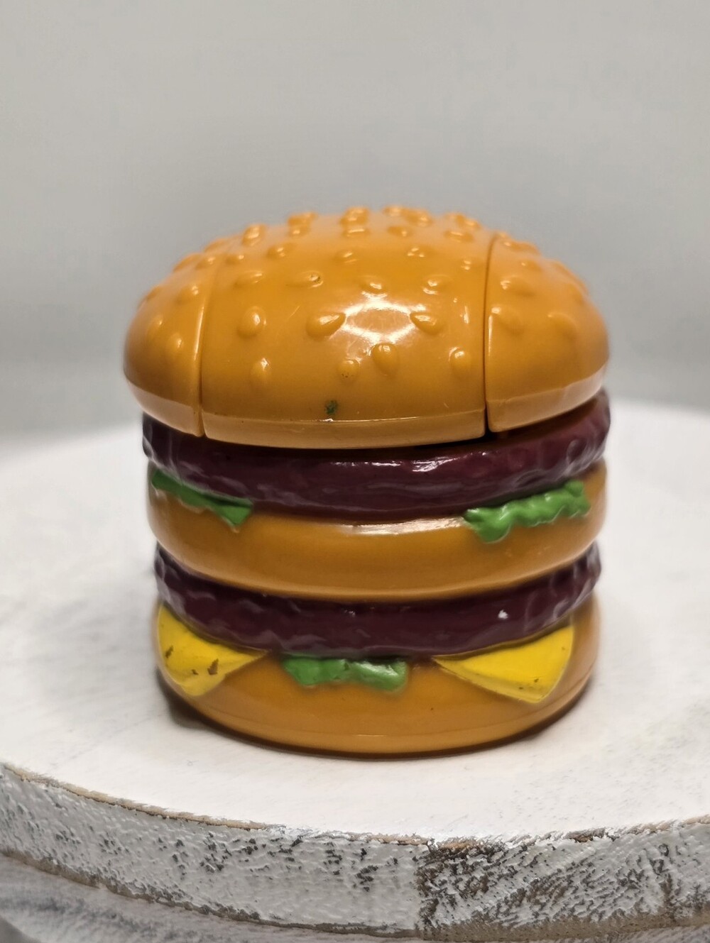 1987 McDonald's Happy Meal "Changeables" Big Mac Transformer Toy